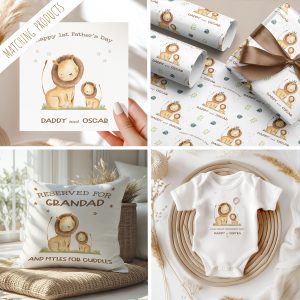 1st Father's Day Lion Mug