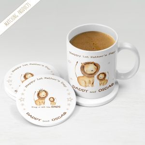 1st Father's Day Lion Mug