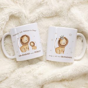 1st Father's Day Lion Mug