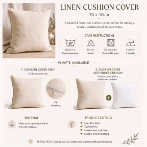 Cushion Information