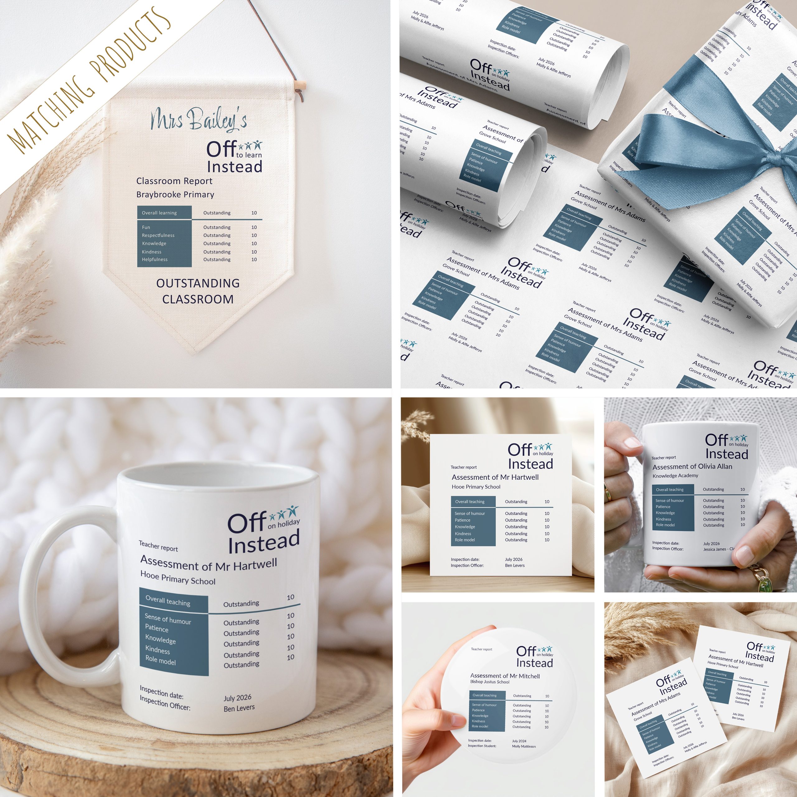 Matching Gifts Ofsted Inspired