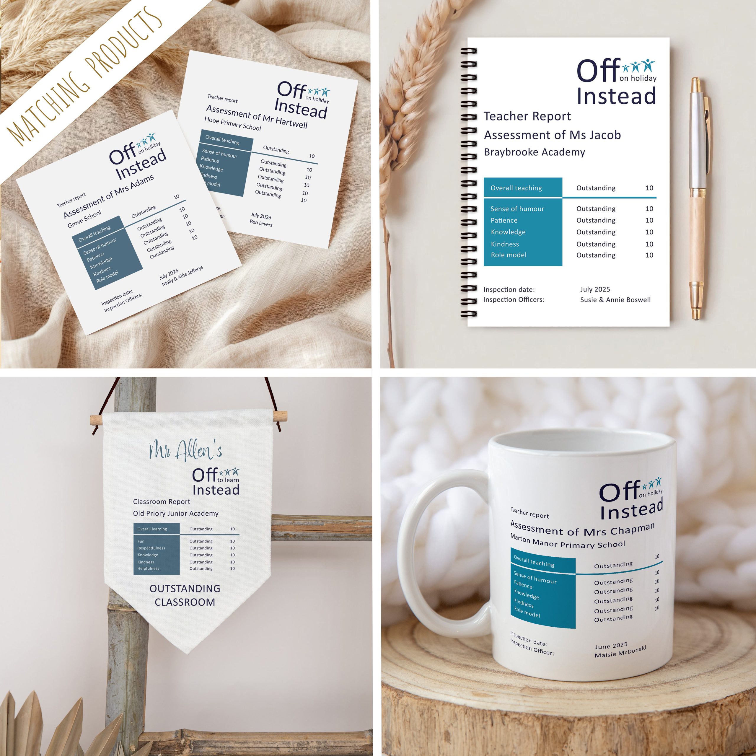 Personalised Thank You Teacher Gifts