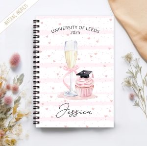 Personalised Graduation Gift Notebook