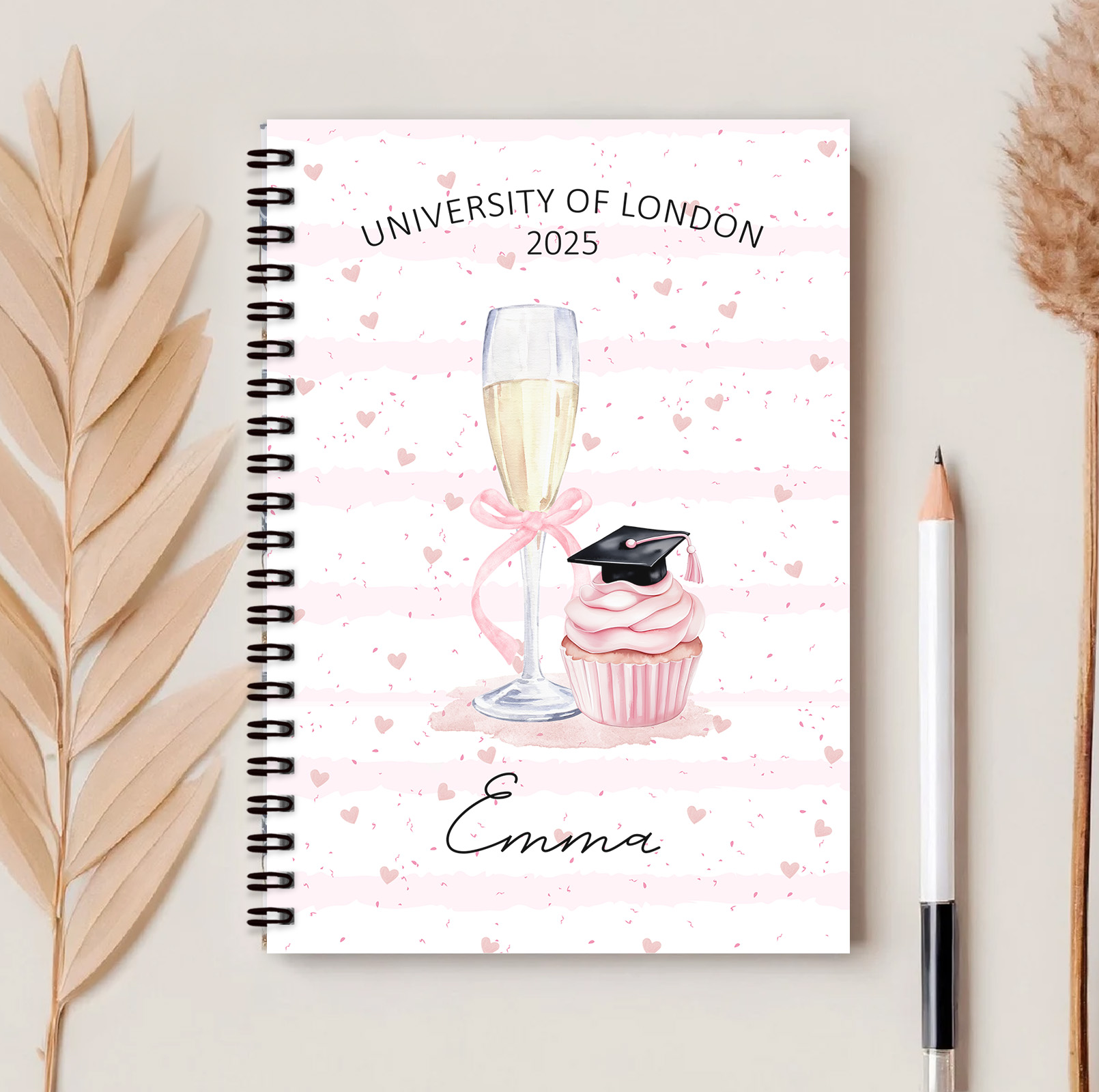 Personalised Graduation Gift Notebook