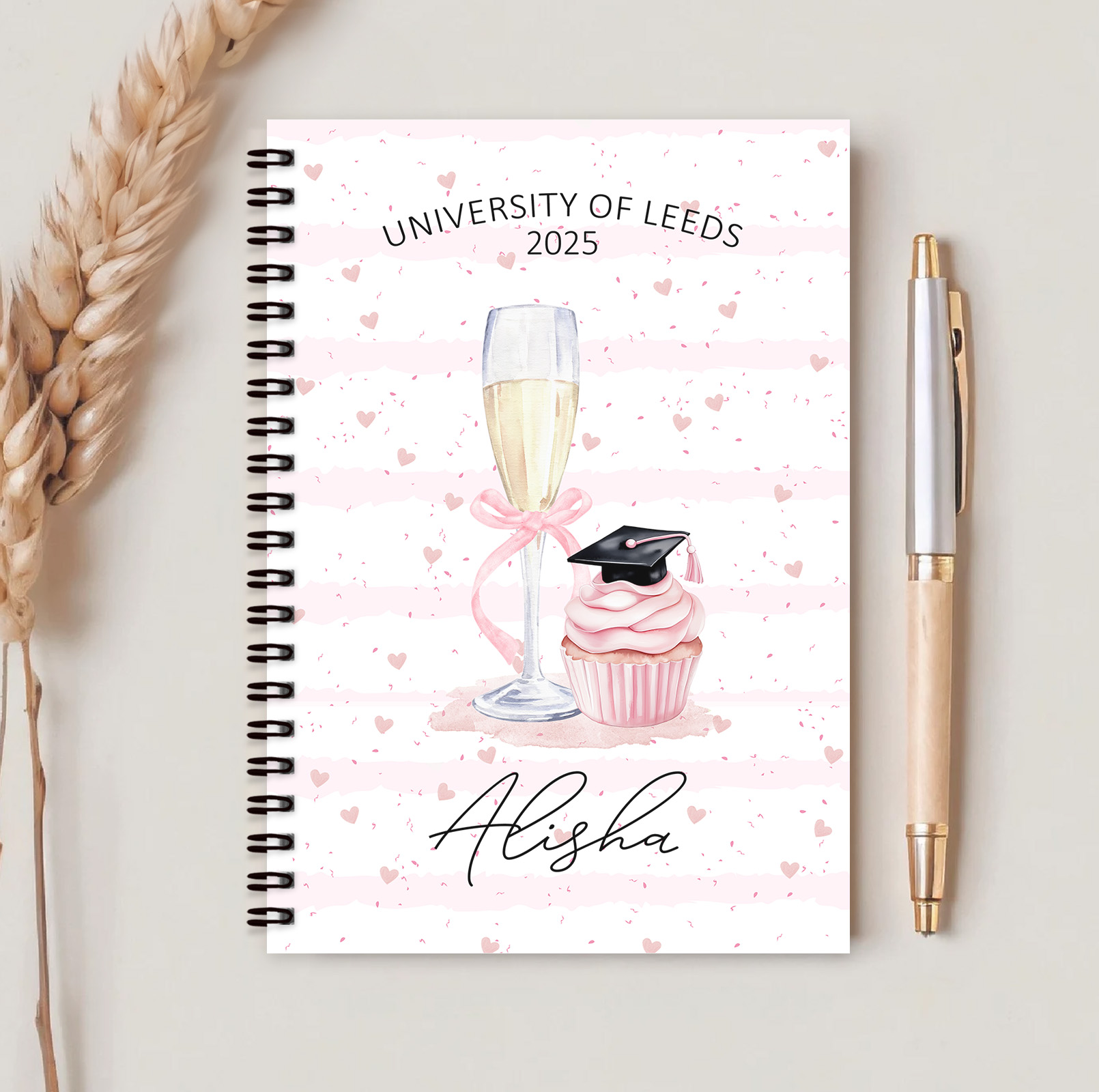 Personalised Graduation Gift Notebook