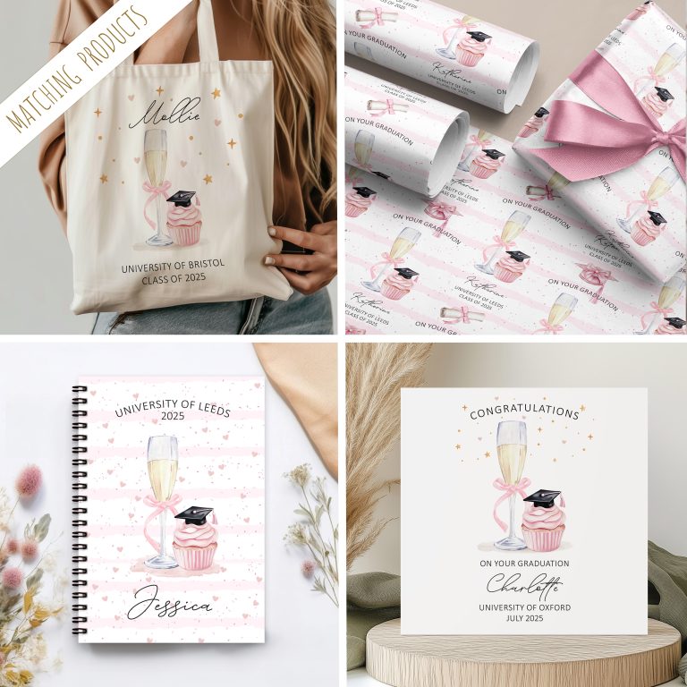 Personalised Graduation Gift Wrapping Paper