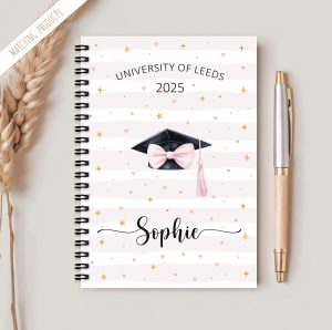 Personalised Graduation Gift Notebook