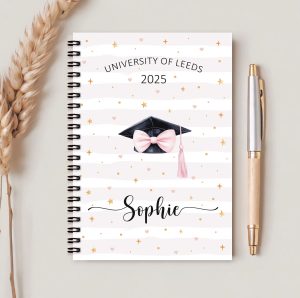 Personalised Graduation Gift Notebook