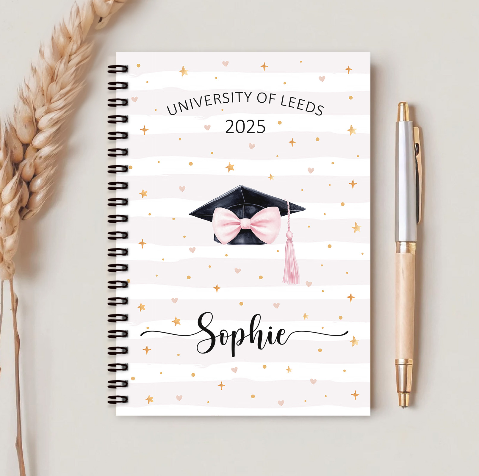 Personalised Graduation Gift Notebook