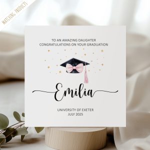 Personalised Graduation Card