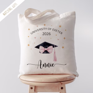Personalised Graduation Tote Bag