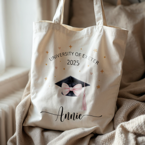 Personalised Graduation Tote Gift Bag