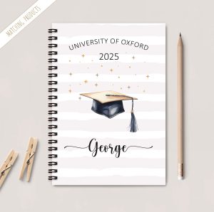 Personalised Graduation Gift Notebook