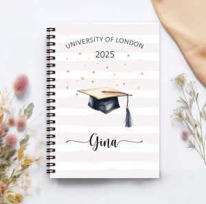 Personalised Graduation Gift Notebook