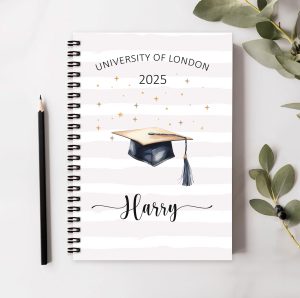Personalised Graduation Gift Notebook