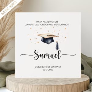 Personalised Graduation Card