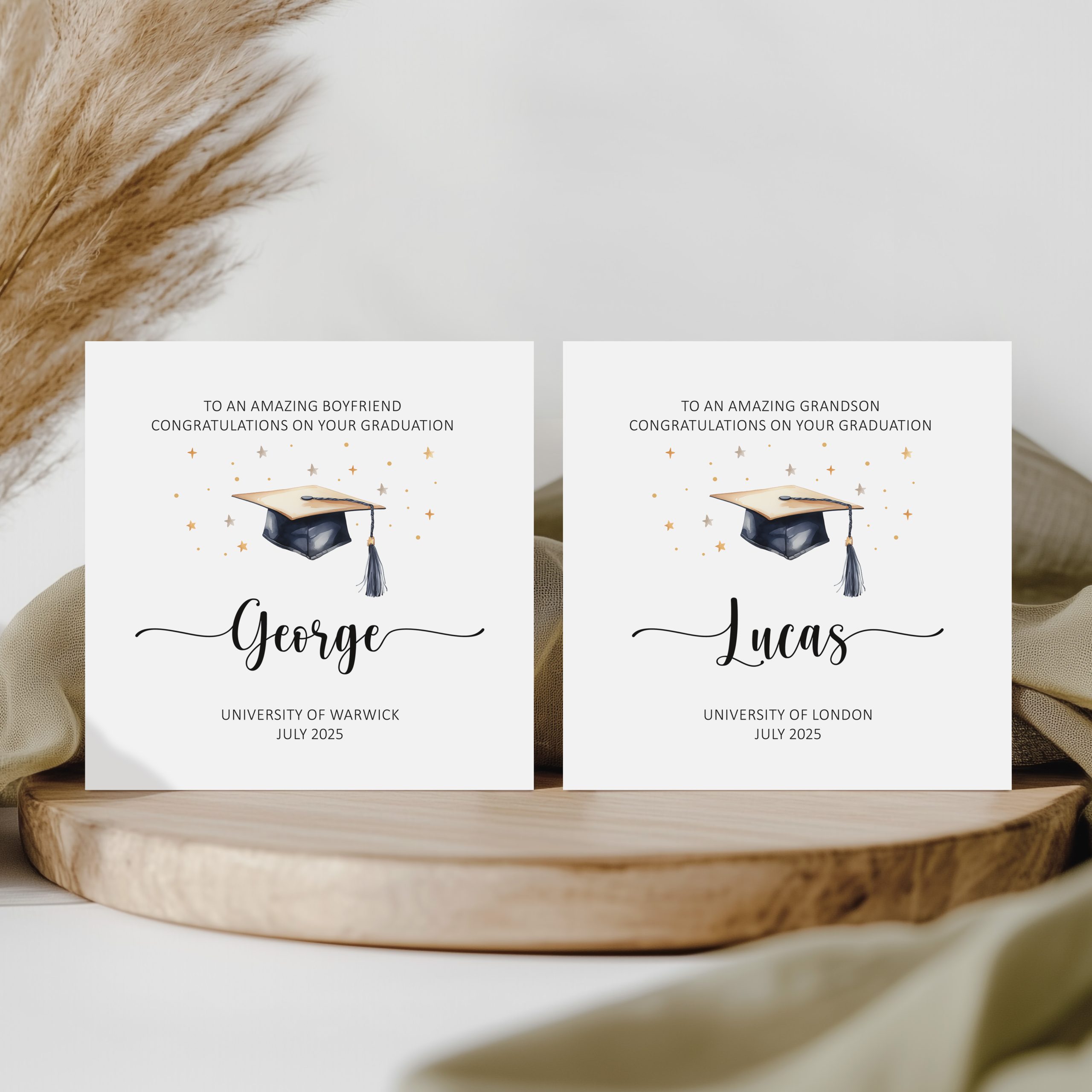 Personalised Graduation Card
