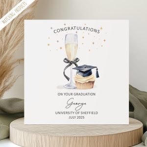 Personalised Graduation Card