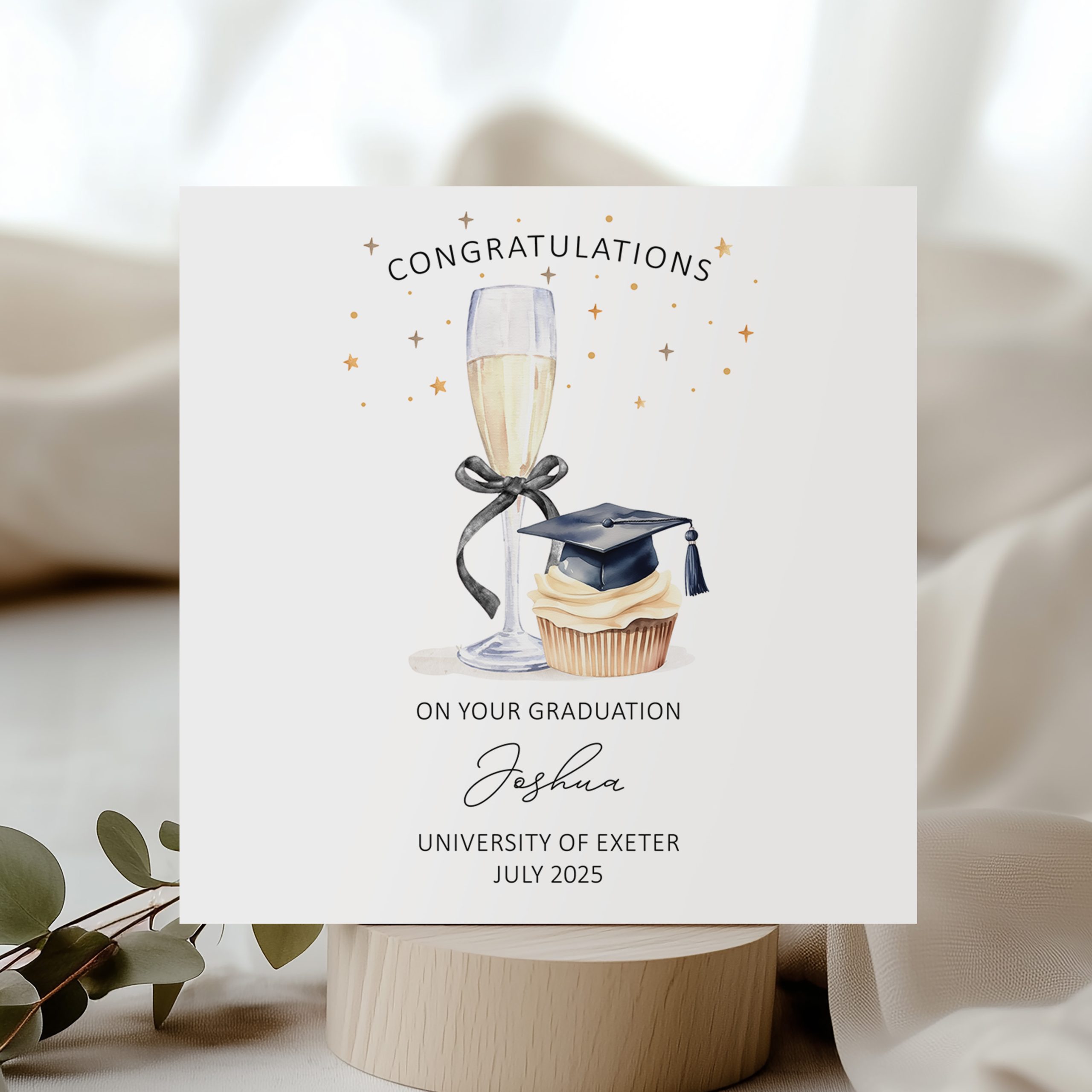Personalised Graduation Card
