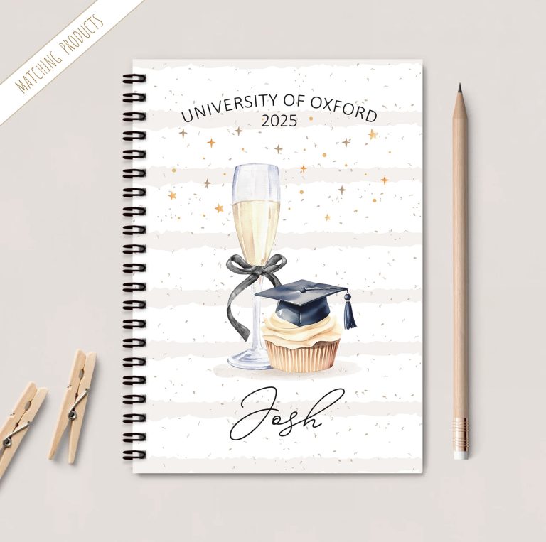 Personalised Graduation Gifts – Notebook