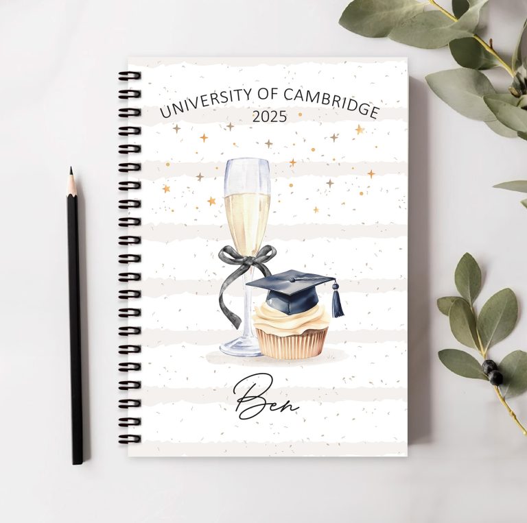 Personalised Graduation Gifts – Notebook
