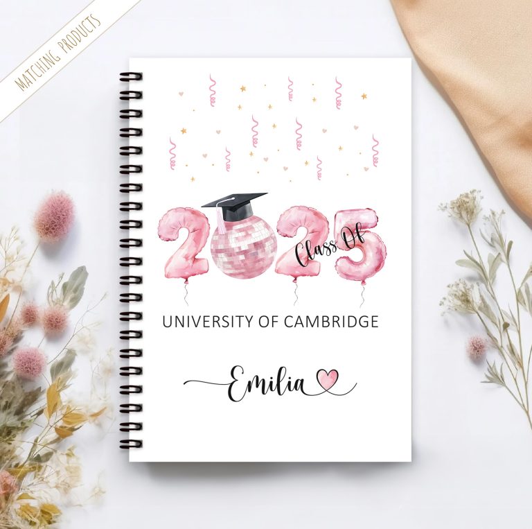 Personalised Graduation Gifts – Notebook