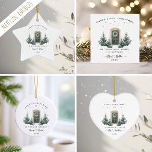 Personalised New Home Christmas Tree Ornament