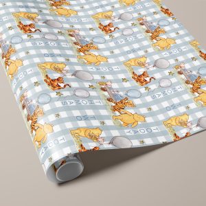 Winnie The Pooh Birthday Wrapping Paper
