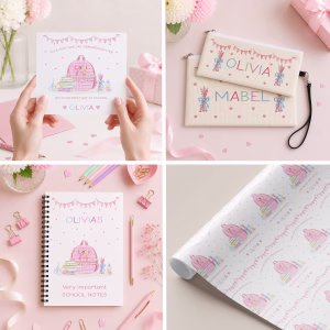 Girls Back To School Cards
