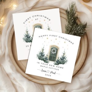 First New Home Christmas Card