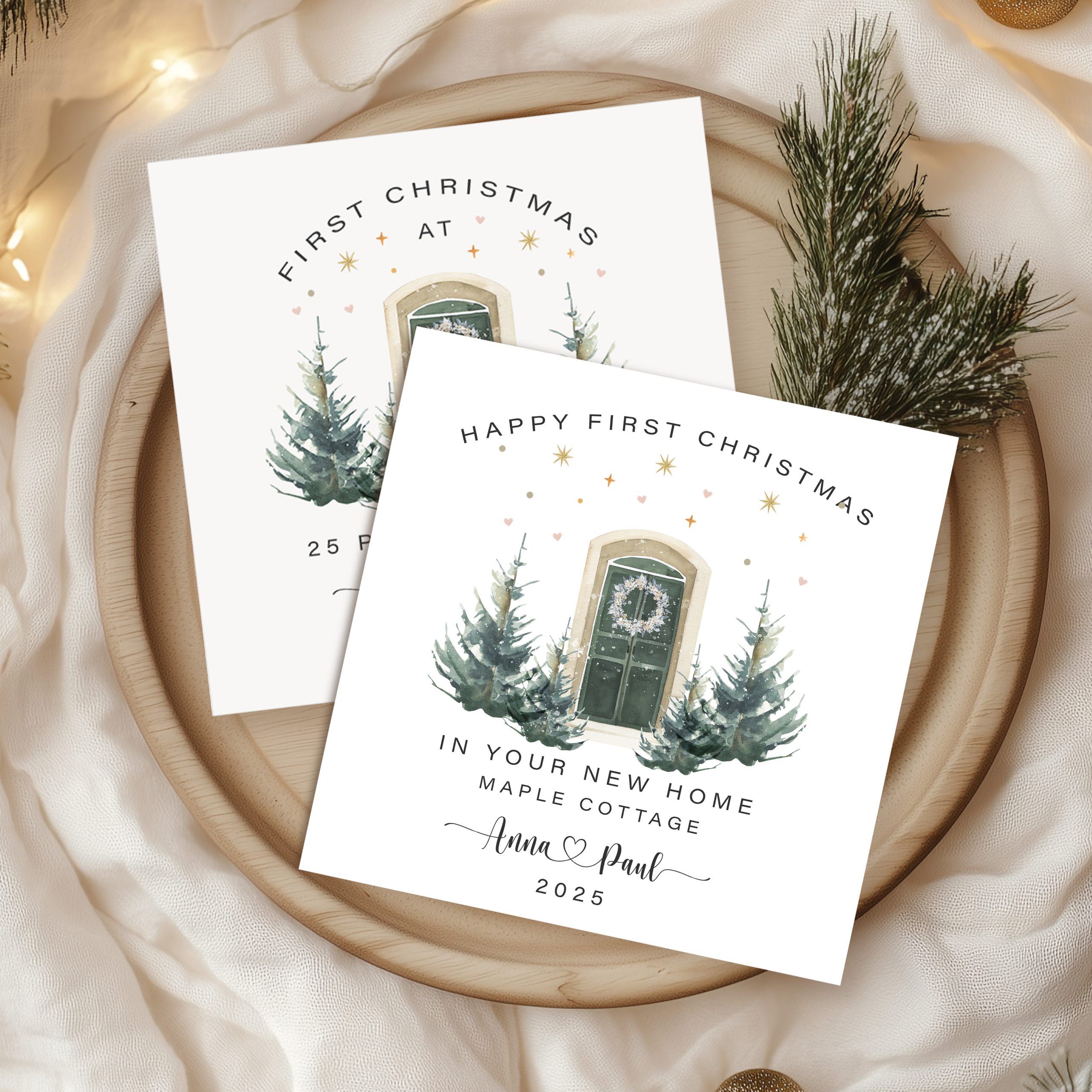 First New Home Christmas Card