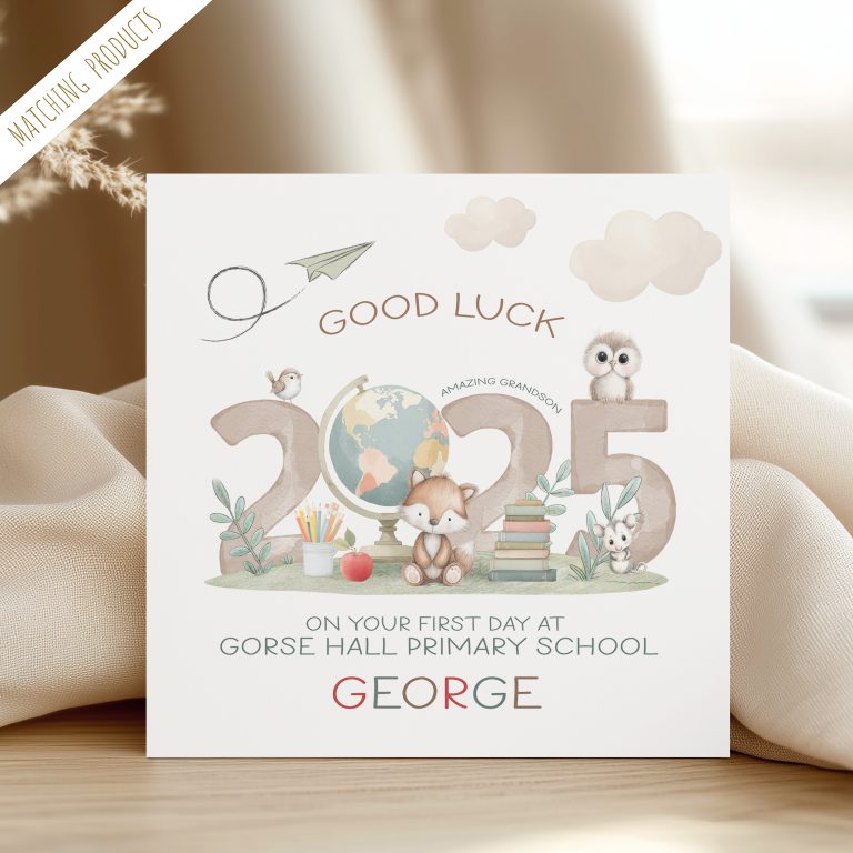 Personalised Back To School Cards