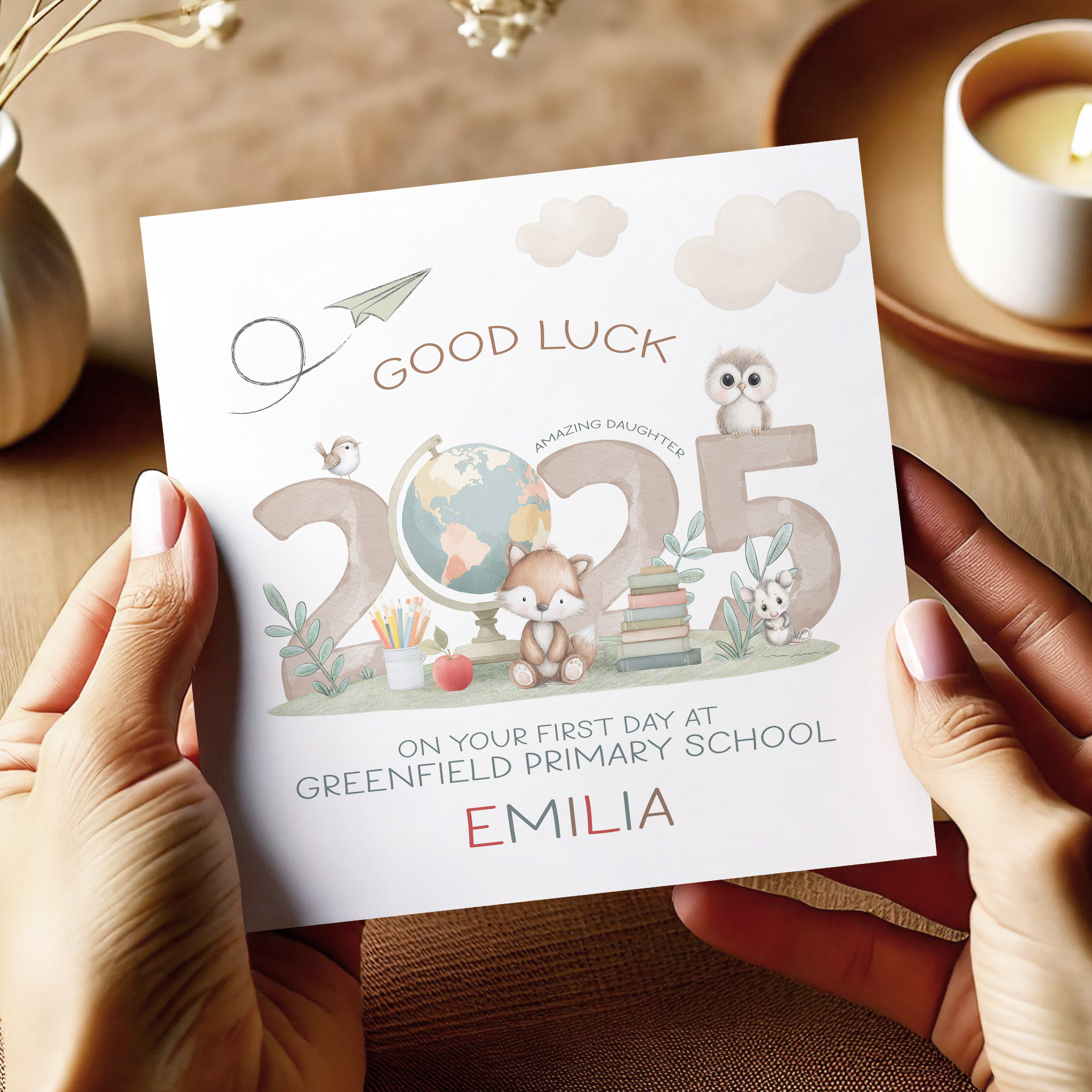 Good Luck Back To School Card
