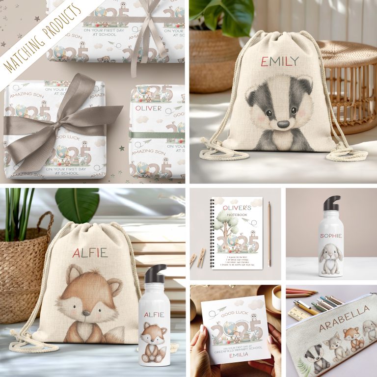 Personalised Back To School Cards
