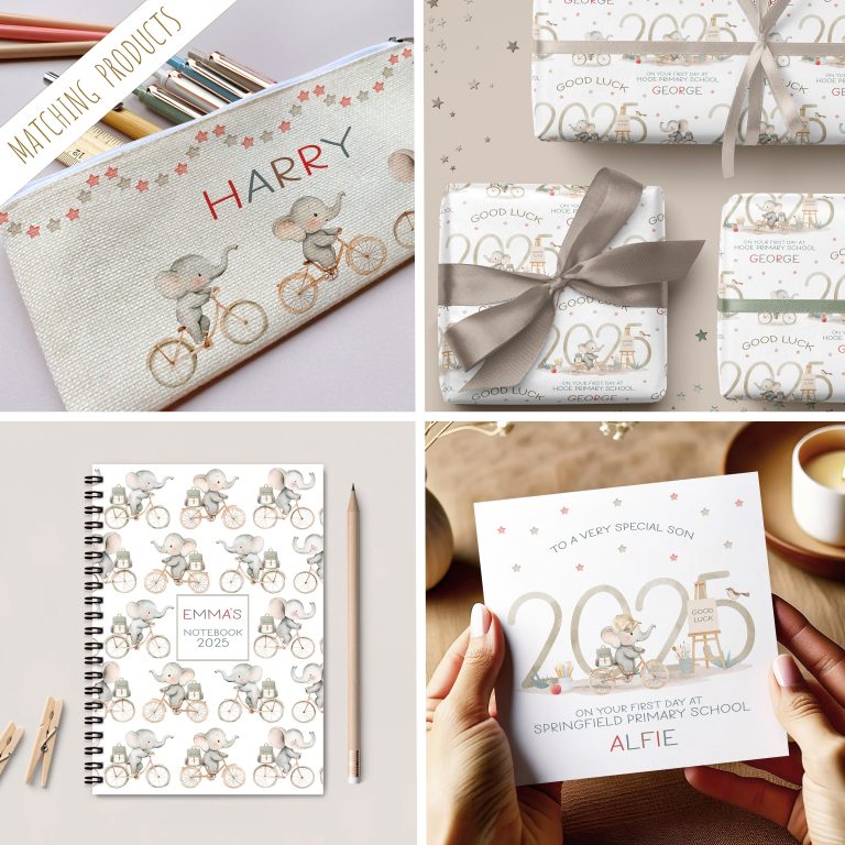 Personalised Back To School Cards