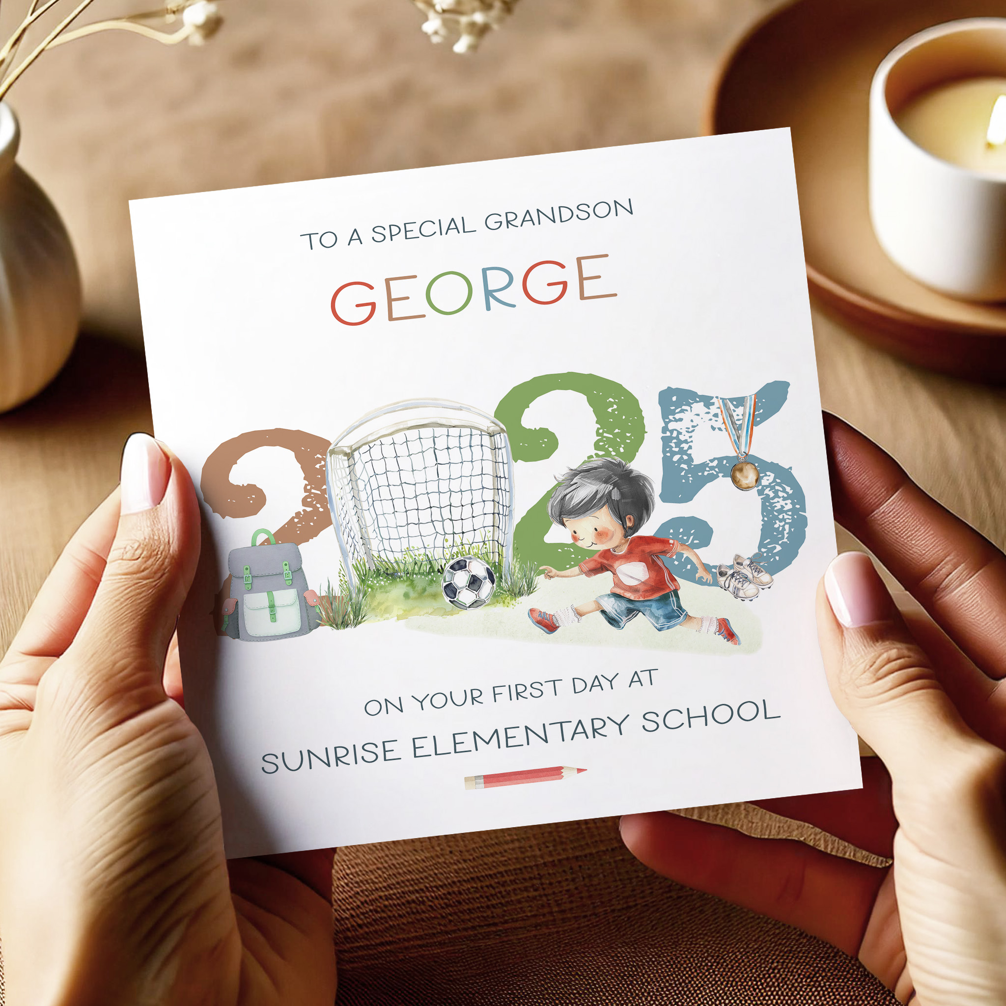 Good Luck Back To School Card