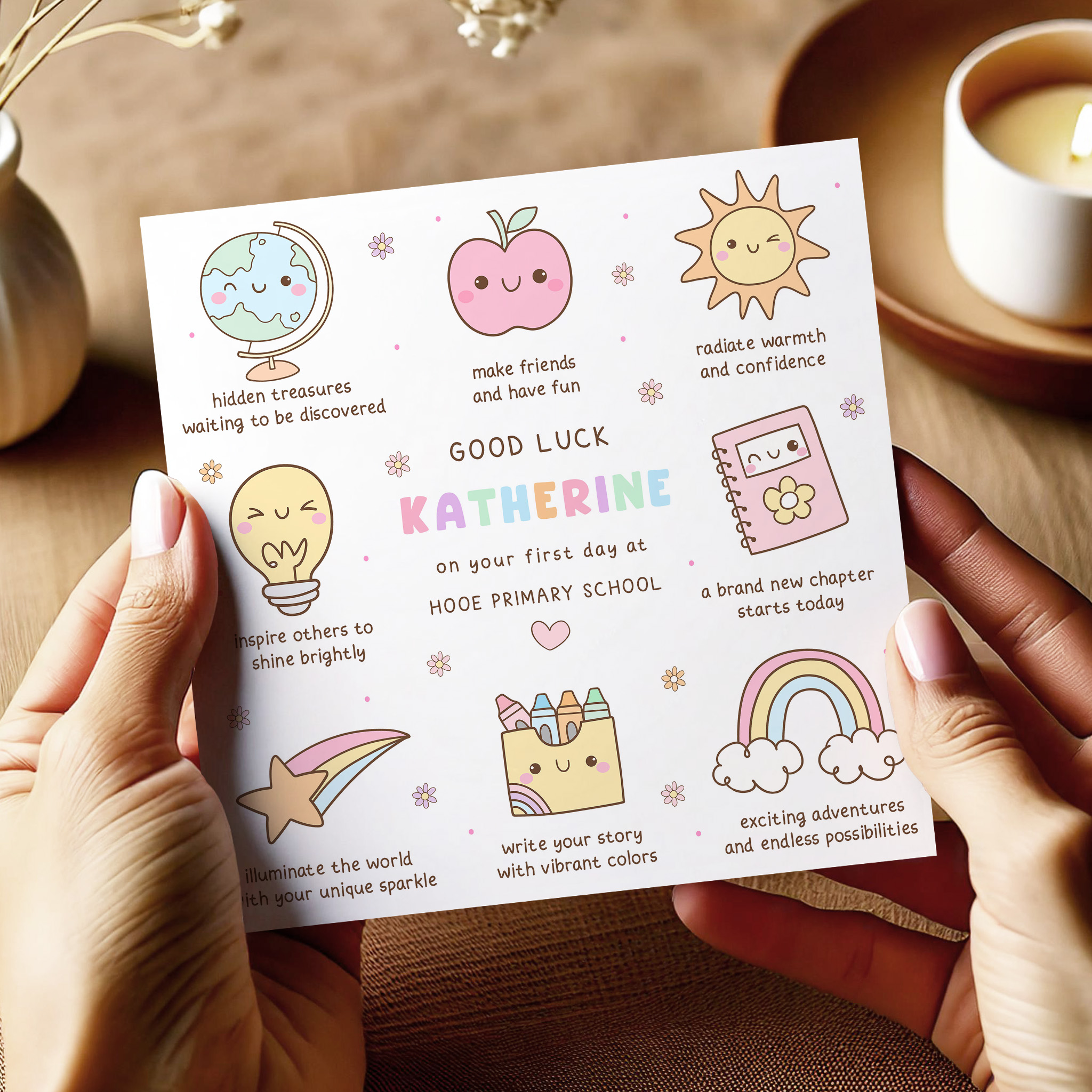 Good Luck Back To School Card