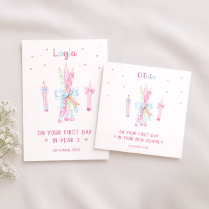 Good Luck Back To School Cards