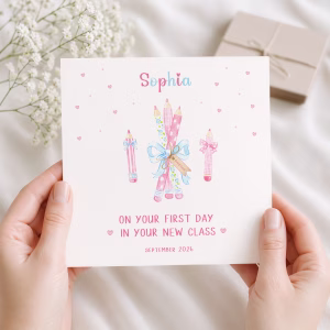 Good Luck Back To School Cards
