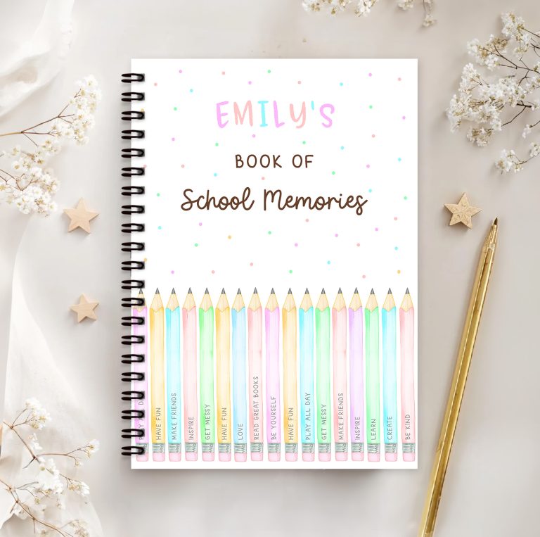 Back To School Personalised Gifts – Custom Notebook