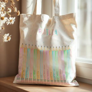 Personalised School Tote Bag