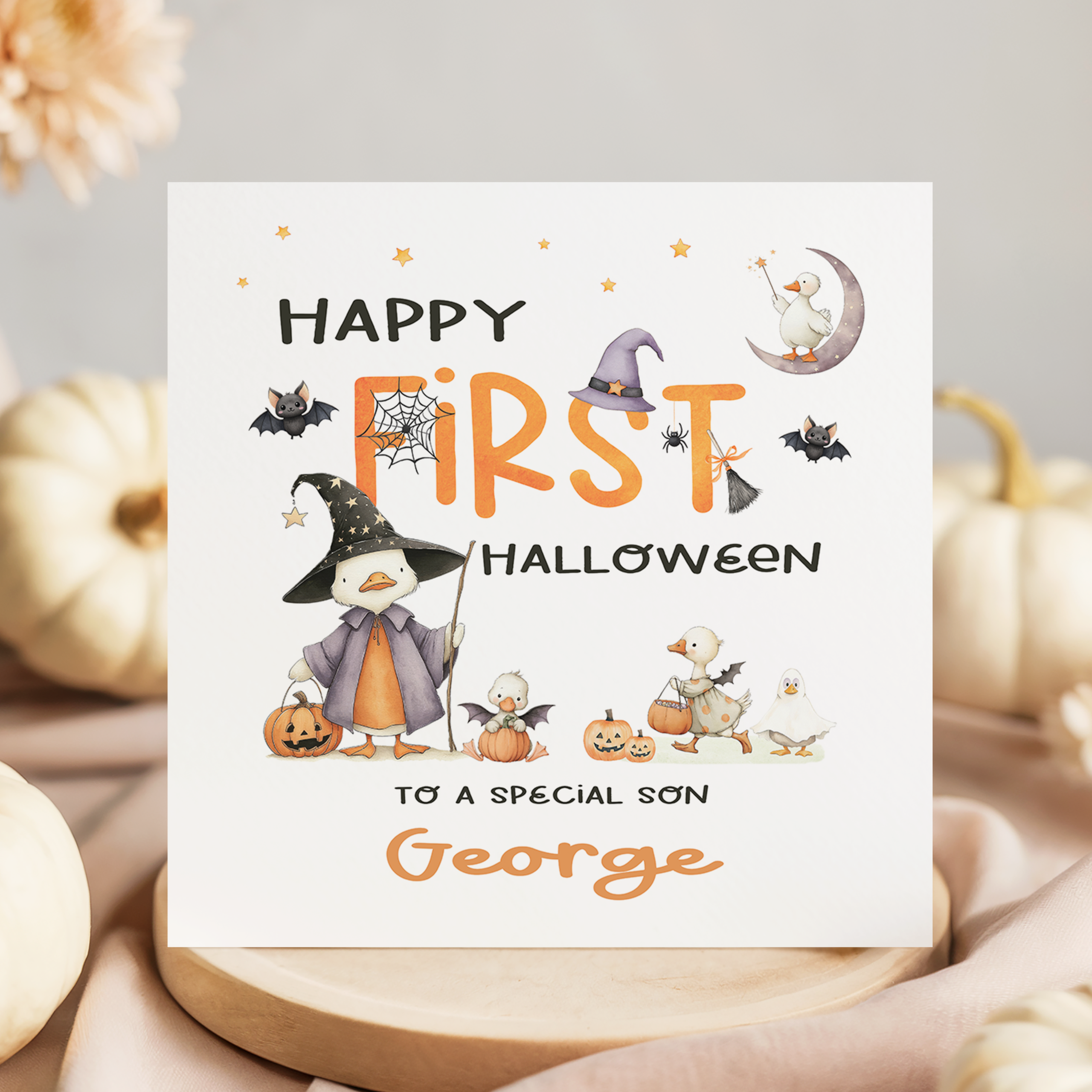 Baby’s 1st Halloween Card