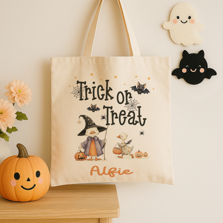 Personalised Trick Or Treat Bag