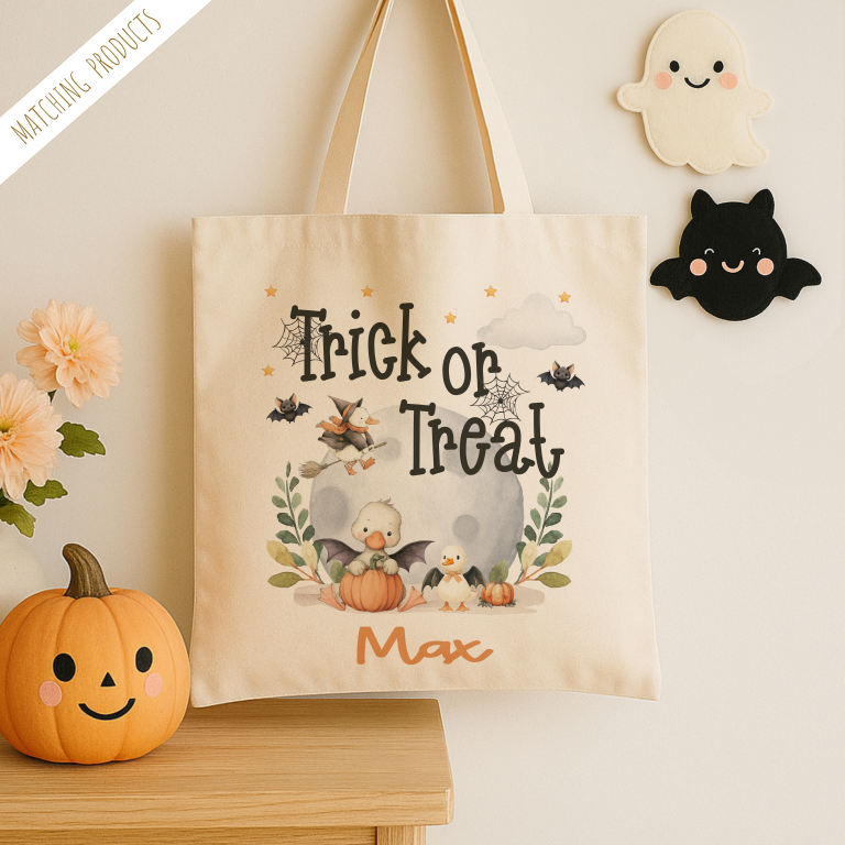 Personalised Trick Or Treat Bag