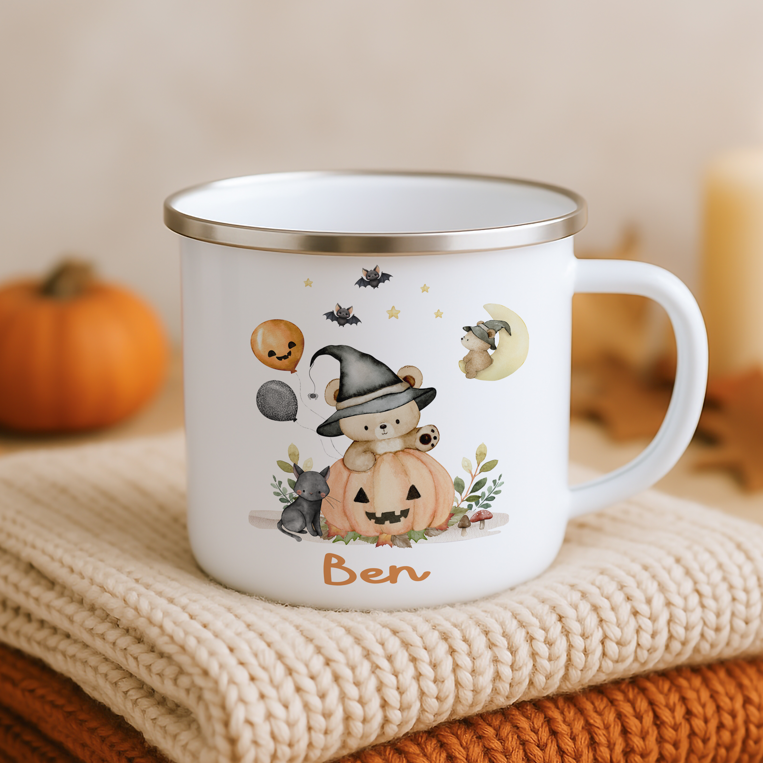 personalised halloween mug