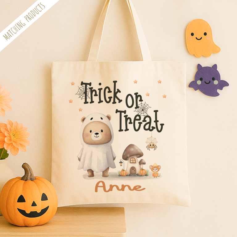 Personalised Trick Or Treat Bag