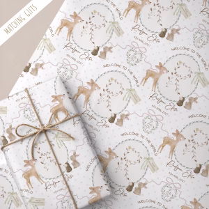 New Baby Gift Wrapping Paper