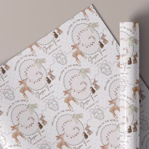 New Baby Gift Wrapping Paper