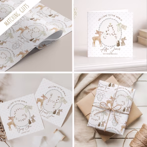 New Baby Gift Wrapping Paper