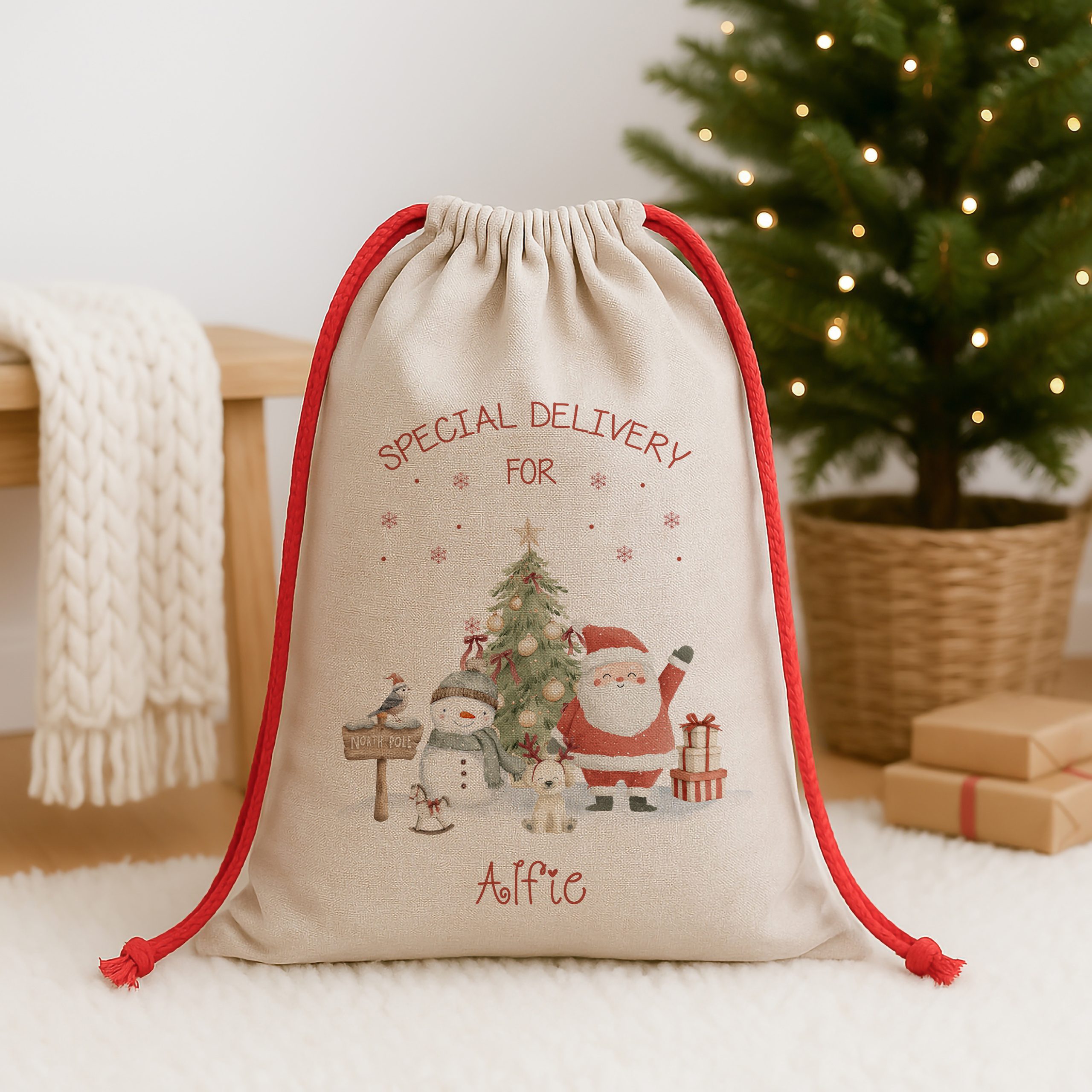 Christmas Santa CHRISTMAS SACK